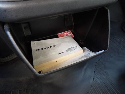 2010 Chevrolet Express 2500 Work Van Cargo