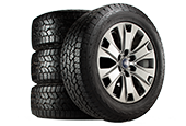 Buy four select tires, get up to a $100 rebate by mail or earn up